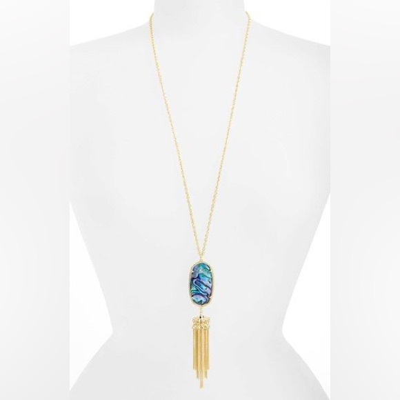 Kendra Scott Jewelry - Kendra Scott Gold and Turquoise Statement Necklace
